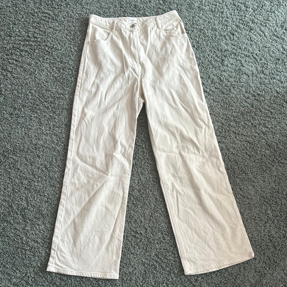 Aritzia Wilfred Wide Leg Pants